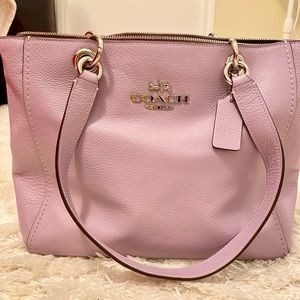 Coach Purse.Beautiful Lilac butter soft leather.